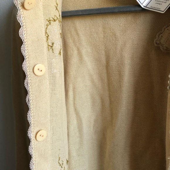 Storybook Knits Holiday Sweater Beaded Sequins Reindeer Cardigan S NWT Christmas - Picture 16 of 17